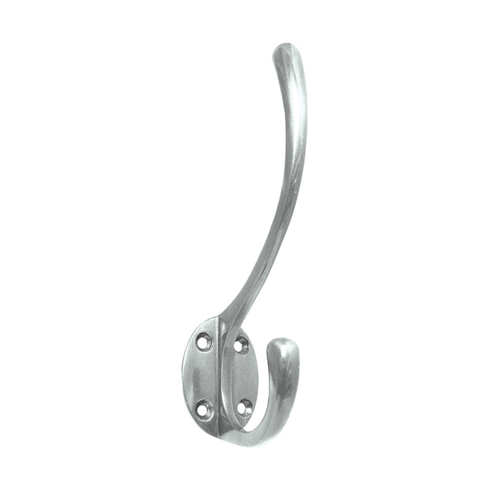 Dart Coat Hook (142mm) - Polished Chrome